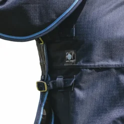 Couvertures Poneys|Couvertures Et Chemises*Riding World - Couverture d'extérieur Eco 600D Combo 220g Marine
