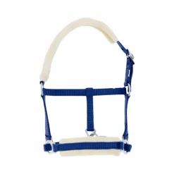 Licols Foals*Riding World - Licol foal synthétique Mouton roi Bleu