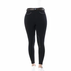 Pantalons D'Équitation*Riding World - Pantalon d'équitation enfant Alexandrie Noir