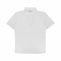 Polos Et Chemises*Riding World - Polo de concours manches courtes garçon Romain Blanc