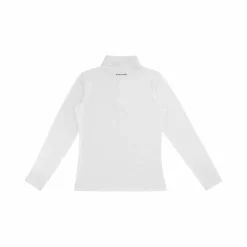 Polos Et Chemises*Riding World - Polo de concours manches longues femme Reine Blanc