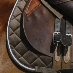 Tapis Cso/ Mixtes|Tapis De Selle*Riding World - Tapis de selle Velours Marron