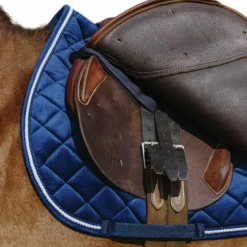 Tapis Cso/ Mixtes|Tapis De Selle*Riding World - Tapis de selle Velours Marine