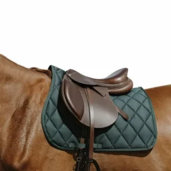 Tapis De Selle|Tapis Cso/ Mixtes*Riding World - Tapis de selle School foncé Vert