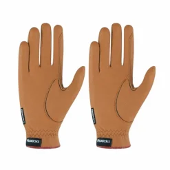 Clearance - Gants d'équitation Grip caramel Gants D'Équitation
