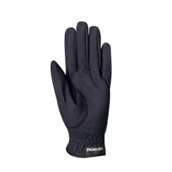 Clearance - Gants d'équitation Grip noir Cso|Gants D'Équitation
