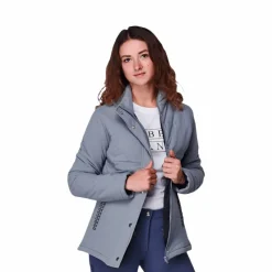 Blousons Et Manteaux*Sabbia Bianca - Manteau manches longues col montant femme Hera Gris