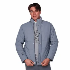 Blousons Et Manteaux|Blousons Et Manteaux*Sabbia Bianca - Manteau manches longues col montant homme Hero Gris