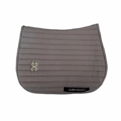 Tapis De Selle Poneys|Tapis De Selle*Sabbia Bianca - Tapis de selle Giuliano Marron