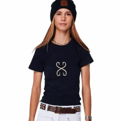 T-Shirts Et Baselayers*Sabbia Bianca - T-shirt manches courtes femme Aurore Marine