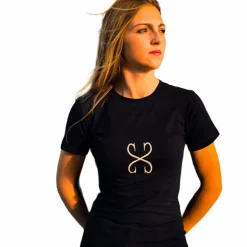 T-Shirts Et Baselayers*Sabbia Bianca - T-shirt manches courtes femme Aurore Noir