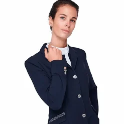 Vestes De Concours|Cso*Sabbia Bianca - Veste de compétition femme Giulia Marine
