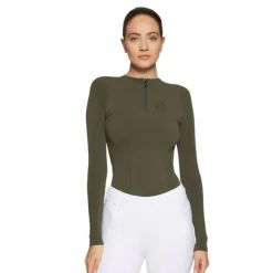 Clearance - Baselayer manches longues femme Zelda avocado T-Shirts Et Baselayers