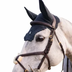 Bonnets Pour Chevaux*Samshield - Bonnet pour chevaux Flyshield swarovski anthracite Gris
