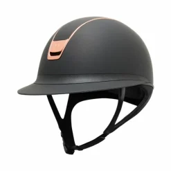 Casques D'Équitation À Visière Polo|Casques D'Équitation*Samshield - Casque d'équitation Miss Shield 2.0 Shadowmatt et rose gold Noir