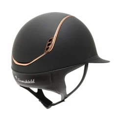 Casques D'Équitation À Visière Polo|Casques D'Équitation*Samshield - Casque d'équitation Miss Shield 2.0 Shadowmatt et rose gold Noir