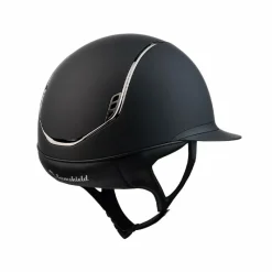 Casques D'Équitation À Visière Polo|Casques D'Équitation*Samshield - Casque d'équitation Miss Shield 2.0 Shadowmatt  5 Swaroski Noir
