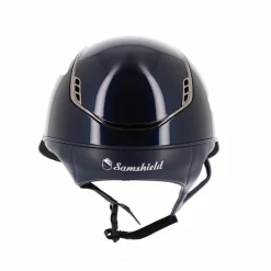 Discount - Casque d'équitation Miss Shield 2.0 Shadowglossy bleu Casques D'Équitation À Visière Polo|Casques D'Équitation