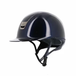 Casques D'Équitation À Visière Standard|Casques D'Équitation*Samshield - Casque Shadow Glossy 2.0 bleu Marine