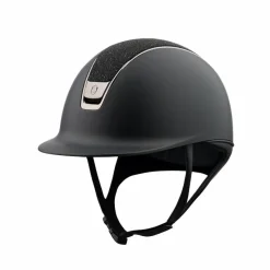 Casques D'Équitation À Visière Standard|Casques D'Équitation*Samshield - Casque Shadowmatt 2.0 Crystal Fabric Noir