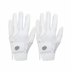 Gants D'Équitation*Samshield - Gants V-Skin blazon / noir chrome Blanc