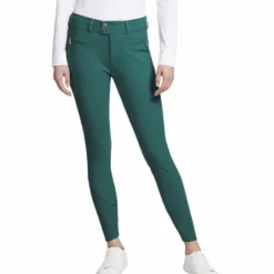 Sale - Pantalon d'équitation femme Chloé Crystal posy green Pantalons D'Équitation