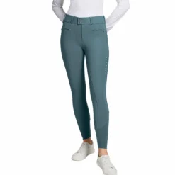 Pantalons D'Équitation*Samshield - Pantalon d'équitation femme Clara stormy sea Bleu