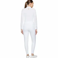 Pantalons D'Équitation*Samshield - Pantalon d'équitation femme Clara Premium Blanc