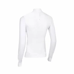 Polos Et Chemises*Samshield - Polo manches longues femme Faustine Blanc