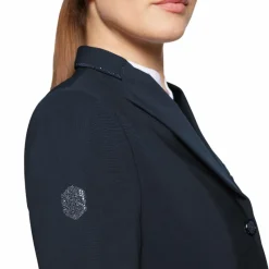 Vestes De Concours*Samshield - Veste de concours femme Victorine Crystal Fabric regular Marine