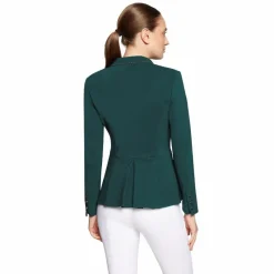 Vestes De Concours*Samshield - Veste de concours femme Victorine Crystal Fabric regular hunter green Vert