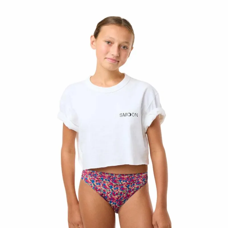 Sous-Vêtements*Smoon - Culotte menstruelle fille Selene flux moyen liberty Rose