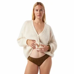 Sous-Vêtements*Smoon - Culotte menstruelle Selene flux moyen leopard Noir