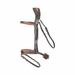 Sale - Bridon et rênes têtière anatomique Matisse marron/ Bridons Poneys|Bridons