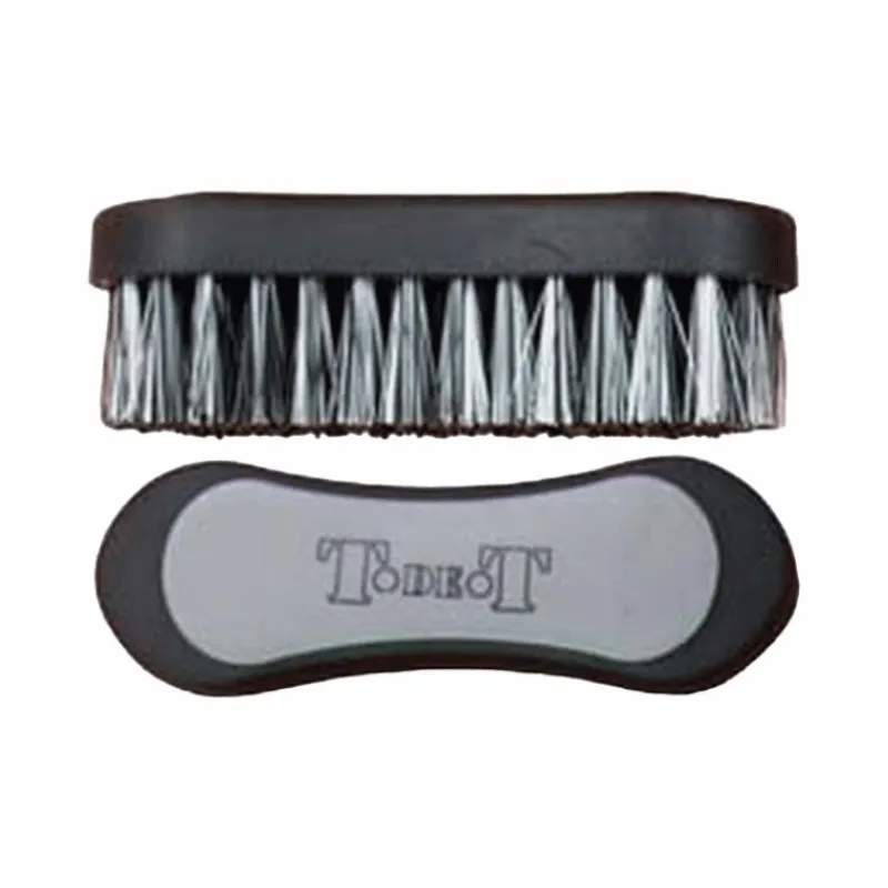 Hot - Brosse de tête bicolore noir/gris Grooming|Brosses De Tête
