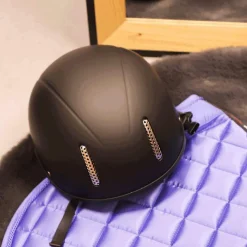 Online - Casque de cross noir Casques D'Équitation|Cso