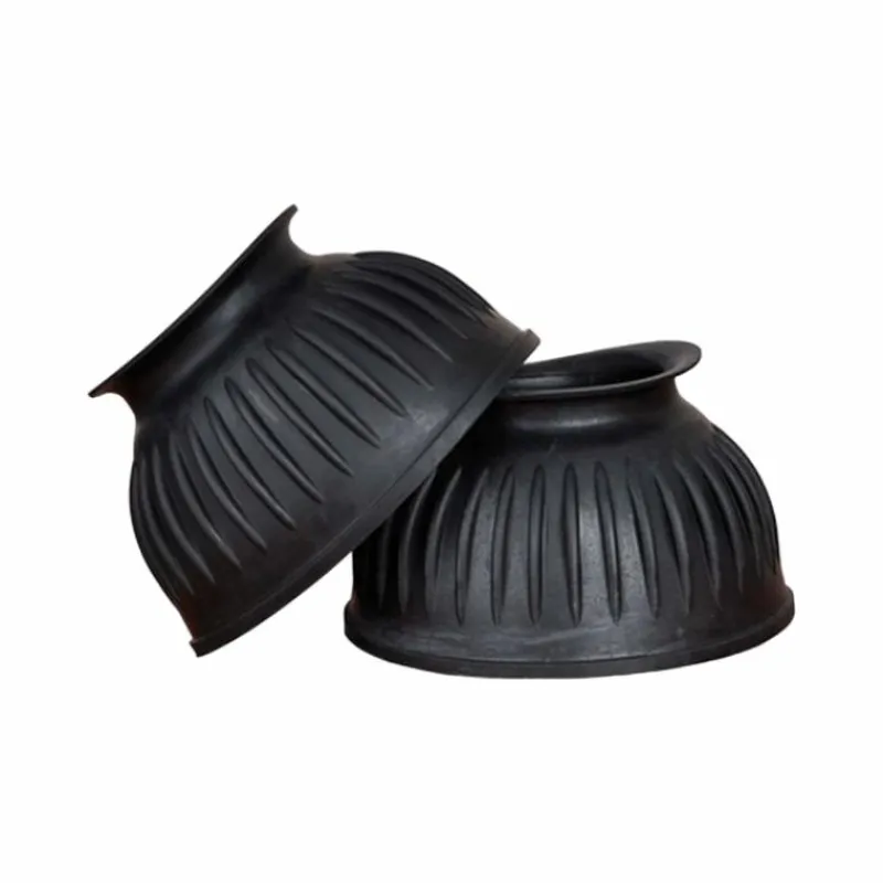 Horseball|Concours Complet D'Equitation*TdeT - Cloches fermées caoutchouc noir