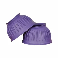 - Cloches fermées caoutchouc violet Horseball|Concours Complet D'Equitation