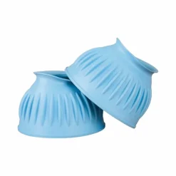 Best - Cloches fermées caoutchouc bleu ciel Horseball|Concours Complet D'Equitation