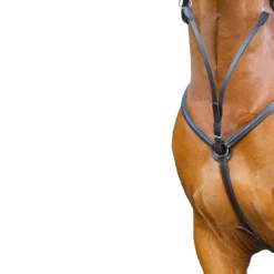 Best - Collier de chasse doublé havane foncé Colliers De Chasse Poneys|Colliers De Chasse