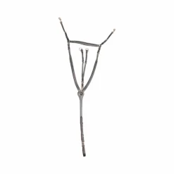 Colliers De Chasse Poneys|Colliers De Chasse*TdeT - Collier de chasse doublé à pont havane foncé