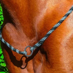 - Cordelette en corde avec anneau noir/gris Éthologie|Cordelettes