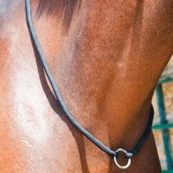 New - Cordelette en corde avec anneau noir Éthologie|Cordelettes