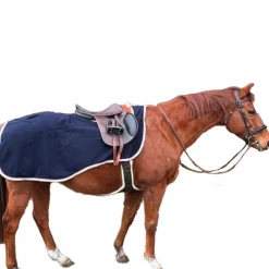 Best - Couvre-reins polaire et orange 260g Couvre-Reins Poneys