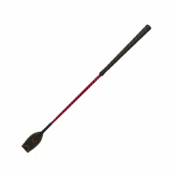 Cravaches*TdeT -  Cravache Sucre d'Orge rouge/noir