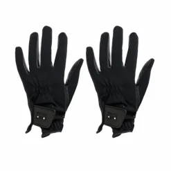 Clearance - Gants Club noir Enfant Gants D'Équitation|Gants D'Équitation