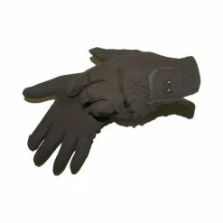 Outlet - Gants Galop marron foncé Enfant Gants D'Équitation|Gants D'Équitation