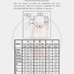 Best - Gilet de Protection level noir/gris Gilets De Protection|Concours Complet D'Equitation