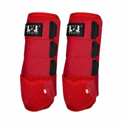 Cso|Guêtres Fermées*TdeT - Guêtres Néoprène rouge x2