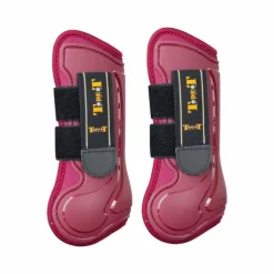 Online - Guêtres ouvertes Design bordeaux x2 Cso|Guêtres Ouvertes